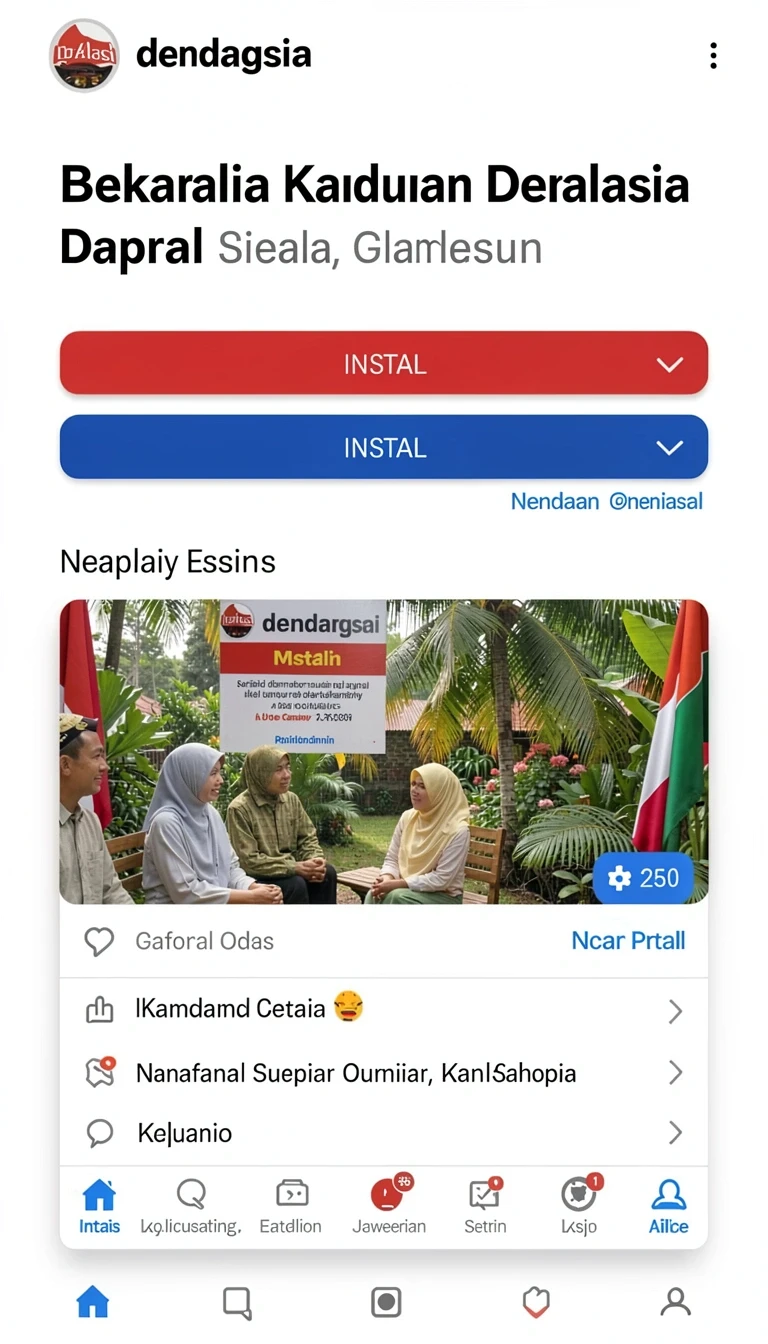Cuplikan layar menu unduhan 9399slot untuk perangkat Android