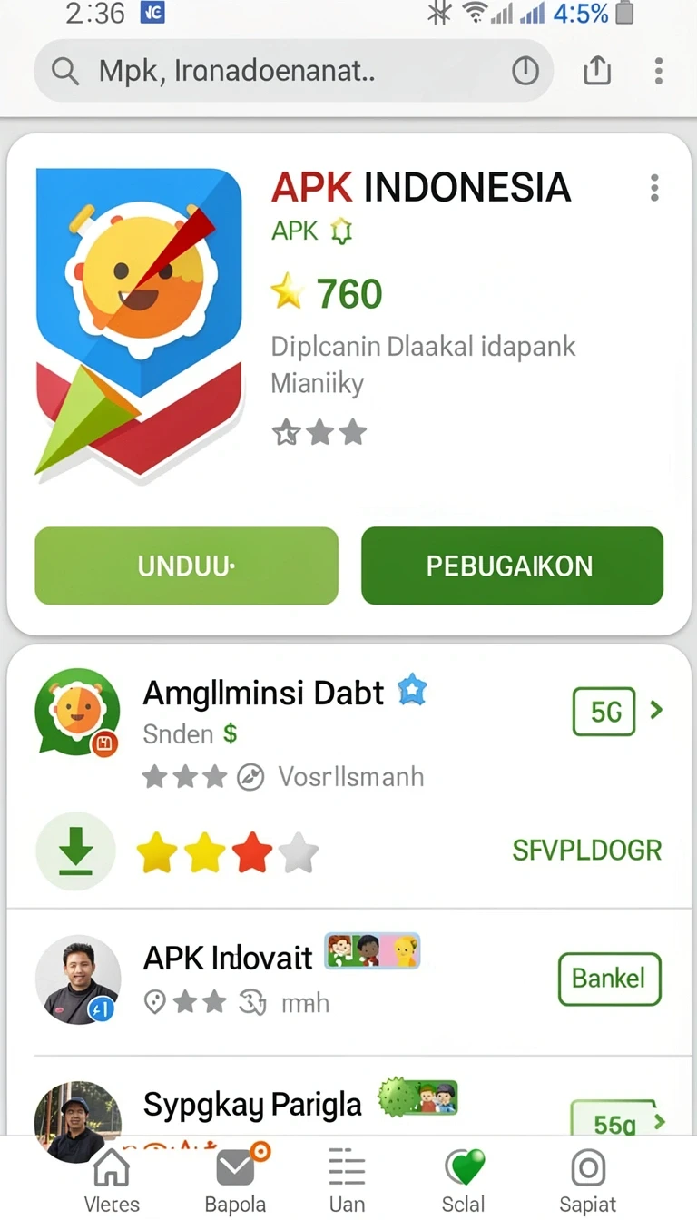 Pratinjau layar Review Aplikasi bulan77 di 9399slot